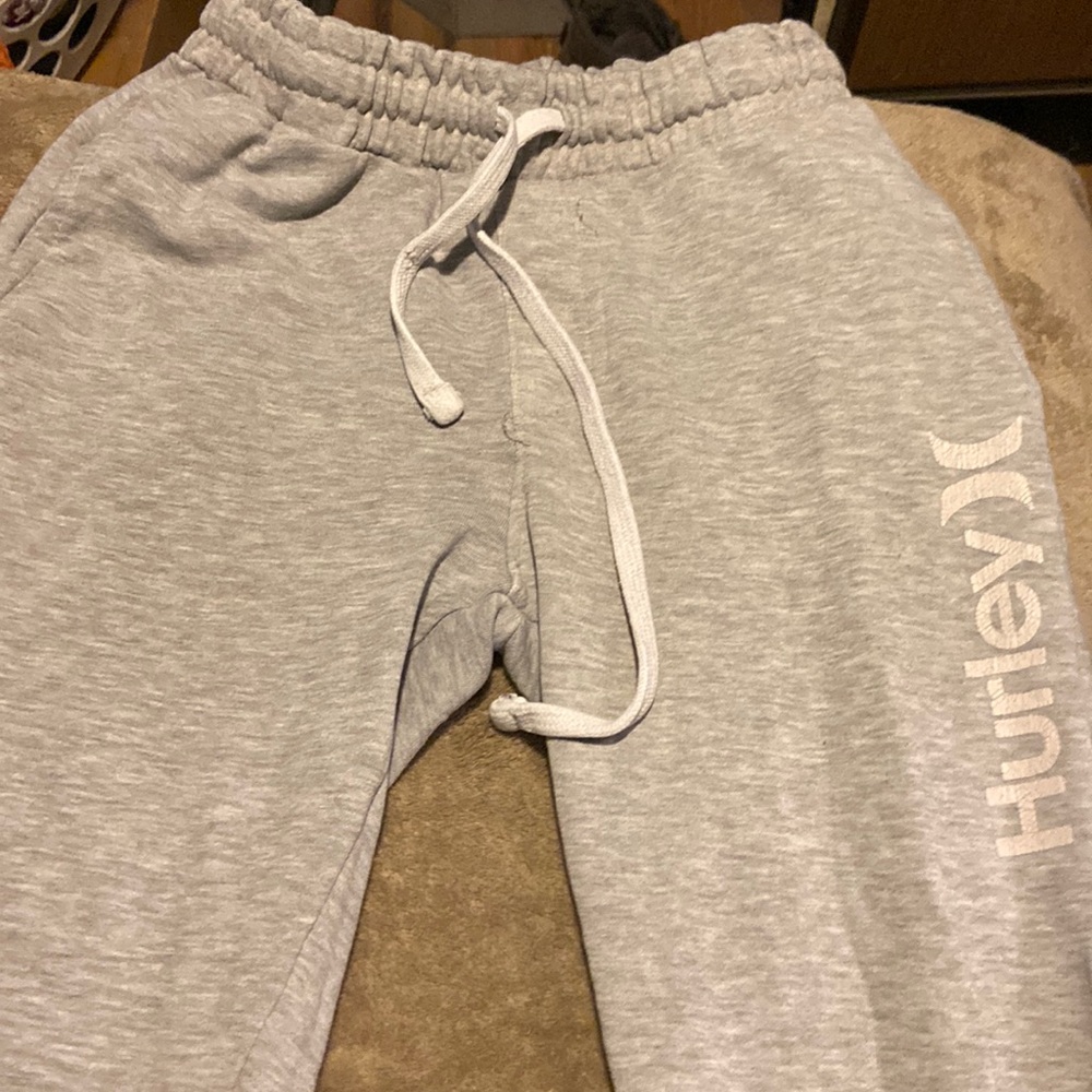 Hurley grey sweat pants